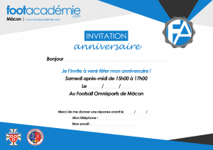 Anniversaire Classic Futsal - Foot Académie - Ecole de football de